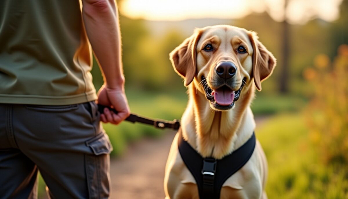 Harnais Anti-Traction K9 Unit : Mon Retour d&rsquo;Expérience avec Mon Labrador