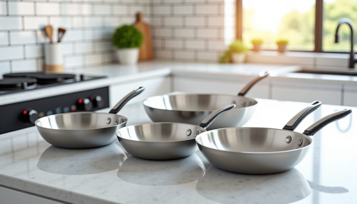 Poêles en inox pour induction : guide complet sur compatibilité, sélection et utilisation