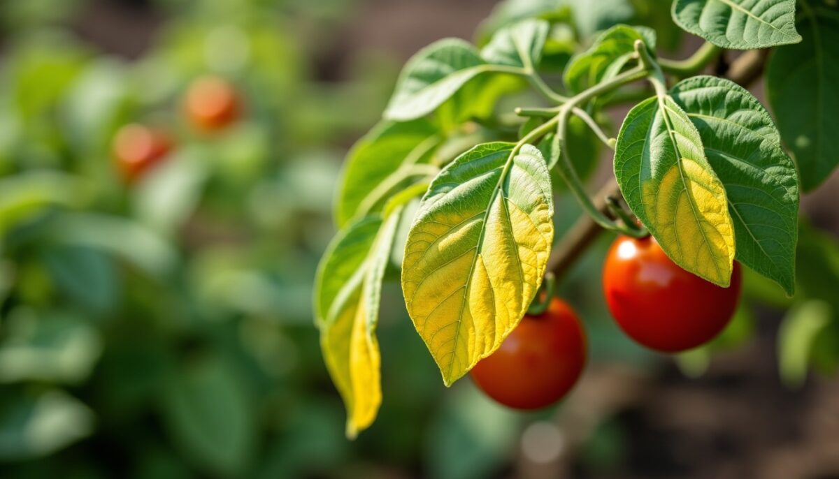 Feuilles jaunes sur les tomates : comprendre les causes et agir efficacement